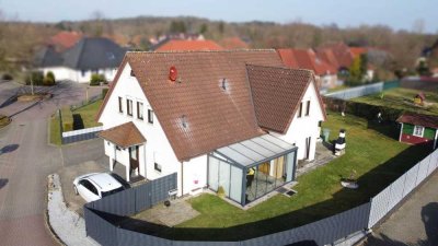 Einfamilienhaus mit Einliegerwohnung
in ruhiger Siedlungslage von Lathen