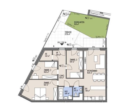 NordGlück - Wohnung mit Hausgefühl 4-Zimmer, Terrasse, Garten &amp; optimaler Grundriss Wohlfühlwohnen für jede Lebenslage - Top 01-004