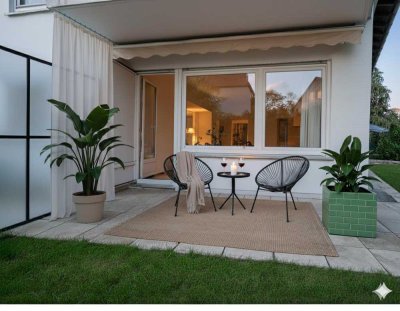 Sundowner auf der eigenen Terrasse - 2-Zimmerwohnung mit großzügigem Hobbyraum