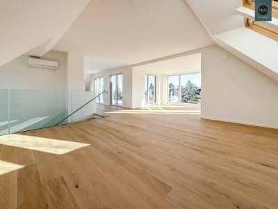 Erstbezug: Penthouse - Maisonette - Apartment mit mehreren Freiflächen - Naturnahes Wohnen in Wien Hietzing – Exklusives Leben nahe dem Roten Berg!
