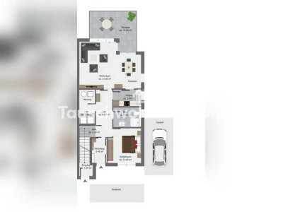 Tauschwohnung: Moderne 75 m²-Wohnung mit Garten in Nottuln-Appelhülsen