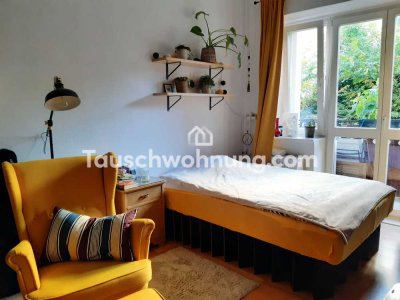 Tauschwohnung: Gemütliche 2-Zimmer-Wohnung mit Balkon, Garten und Park-Nähe