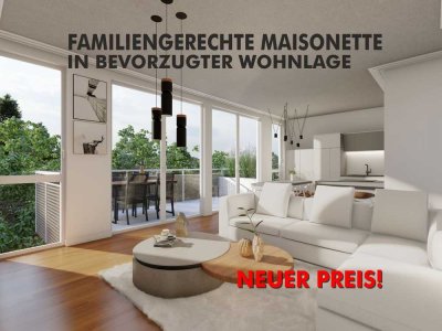 Familiengerechte Maisonette in bevorzugter Wohnlage