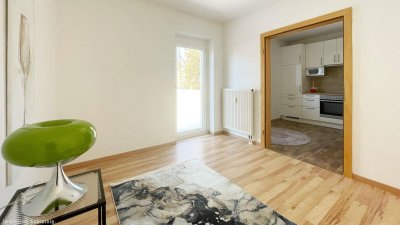 HÜBSCHE GARTENWOHNUNG IN RUHIGER LAGE - Parkplatz inklusive!