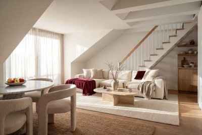 Bezugsfertig, neuer Preis: Lichtdurchflutete Balkon-Galerie-Wohnung mit eleganter Note.