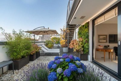 Exklusives Penthouse mit Panoramablick 
über die Skyline!