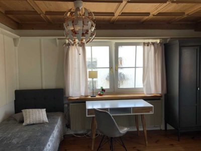 Möbliertes 1 Zi-Landhaus-Nest im Grünen  ideal für Pendler!