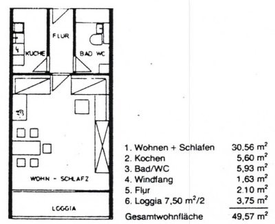 Eine solide Kapitalanlage - vermietete Einzimmerwohnung in Bad Homburg!