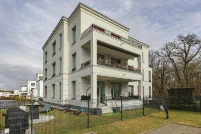 Exklusives Wohnen am Jungfernsee - stilvolle 3 - Zimmer-Neubauwohnung