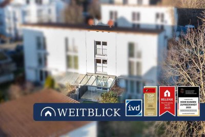 WEITBLICK: Modernes Passivhaus in gefragter Wohnlage von Feuerbach!