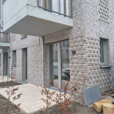 Barrierearme exklusive 2-Zimmer-Erdgeschosswohnung mit Terrasse und EBK in Kappeln an der Schlei