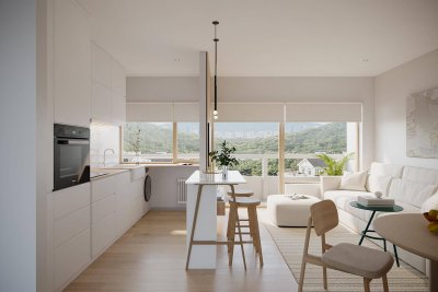 TOP 9: NEUBAU! 2-Zi.-Balkonwohnung mit 1 Carport + 1 Freistellplatz