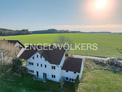 Idyllisches Landhaus mit Weitblick: Ihr großzügiges Zuhause im Grünen, nur 5 Minuten vom Bahnhof ...