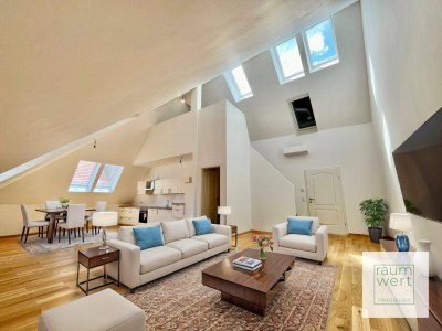 AUSBLICK in Klosterneuburg - Erstbezug - 3.Liftstock - 4 Zimmer - ca. 160m² NFL - ca. 20m² Terrasse - Einbauküche - Top Ausstattung