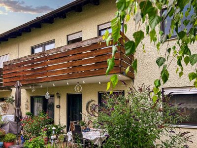 Herrliche 3-Zimmer Wohnung mit Süd-Balkon, EBK und Gartennutzung