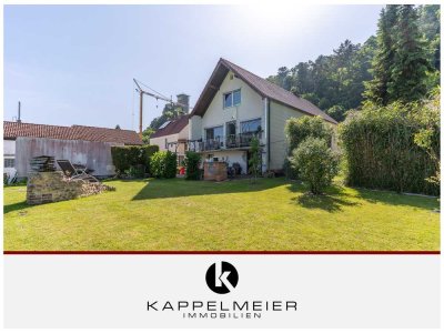 Familienparadies trifft Naturpanorama - großzügiges EFH mit zwei Grundstücken