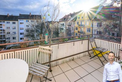 Helle 4-Zimmer-DG-Wohnung mit Balkon in Herdern – ruhig & zentrumsnah
