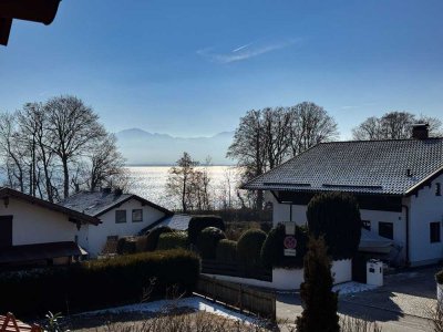 RESERVIERT: 1-Zimmer-Wohnung mit Galerie und atemberaubendem Berg- sowie Chiemseeblick