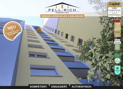 ALLES DRIN: Vollständig möbliertes & gepflegtes Apartment mit Weitblick in der Weststadt!