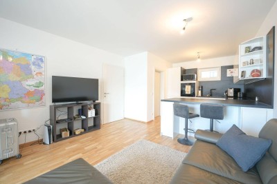 Moderne 2-Zimmer Wohnung mit Balkon und Garage