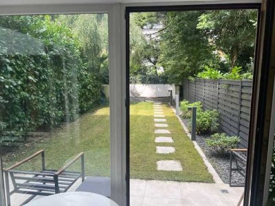 Geschmackvolle 2-Zimmer-Souterrain-Wohnung Garten (also furnished rentable)