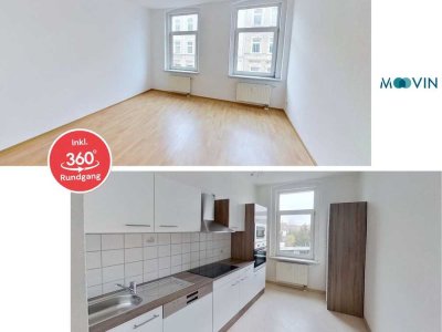 Renovierte 2-Raum-Wohnung mit Einbauküche im Zentrum von Plauen