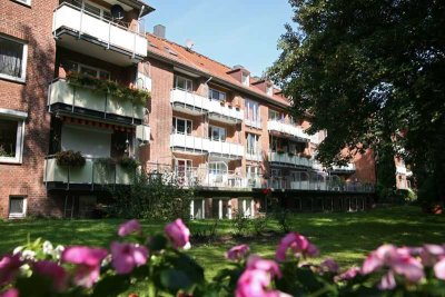 Große Terrasse! EG-Wohnung zur Miete in Hamburg-Eilbek-Wentzel Dr.