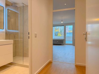 bezugsfreie, moderne & sanierte 1-Zimmer-Wohnung in Schwabing-West