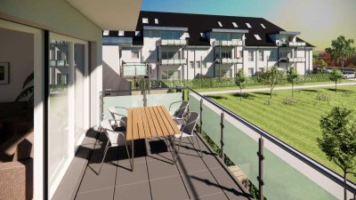 Moderne Neubauwohnung - 3-Raum mit großem Balkon