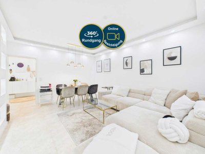 Modern sanierte 3- Zimmer-Wohnung mit Balkon, Dachboden & Garage (optional)