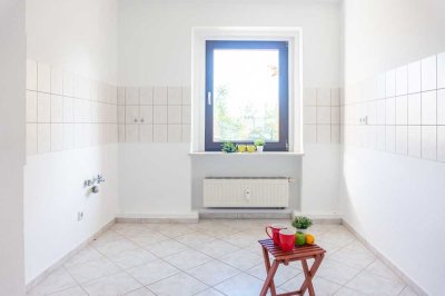 Im Erdgeschoss gelegene 2-Raum-Wohnung