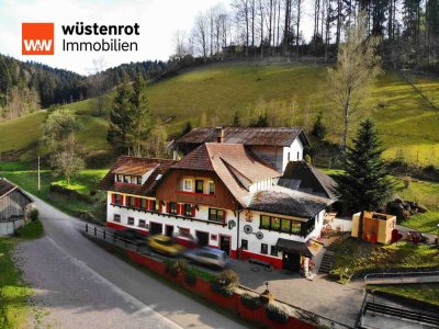 Großes Wohnhaus mit Gastronomie