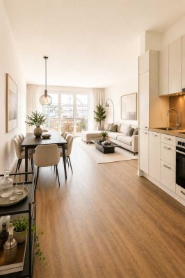 Neubaugebiet Hannover Kronsrode (A4): EBK, Balkon, Tageslichtbad, Gäste-WC, Fußbodnhzng, Keller, TG