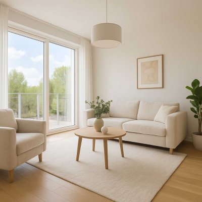 Moderne 4-Zimmer-Neubauwohnung in Villa - auch teilgewerblich nutzbar