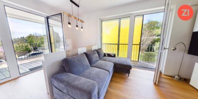 Wohnen am Pöstlingberg – Schöne 3-Zi Wohnung mit Garten und Terrasse