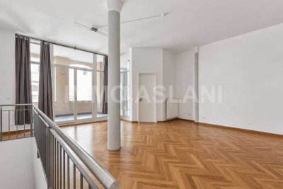 Stilvolle Maisonette im Denkmal-Altbau mit Balkon & TG-Stellplatz in Leipzig Zentrum-West