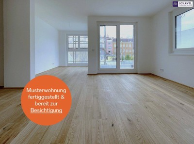 Naturnah + perfekt angebunden! 4-Zimmer-Gartenwohnung mit hochwertiger und nachhaltiger Ausstattung im DAS WEGL!