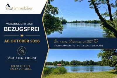 Voraussichtlich BEZUGSFREI ab Okt. 2026 – Maisonette nahe Heiligem See