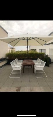 Exklusives Penthouse mit 3 Zimmern und einer XXL Terasse in Böblingen (teilmöbiliert)