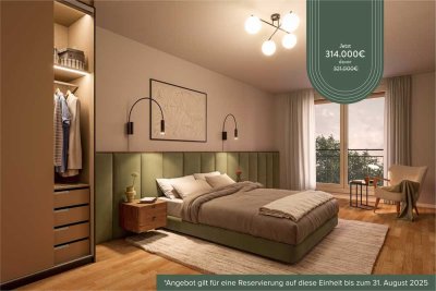 AKTIONSPREIS: Helle 2-Zimmer-Wohnung mit Balkon