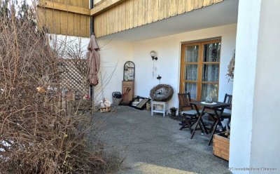 1-Zimmer-Appartement mit Terrasse in ruhiger Lage nahe Traunstein