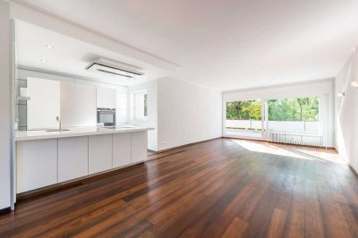 Stilvolle Wohnung mit Design-Ästhetik, großer Dachterrasse und Hobbyraum