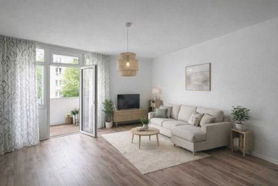 Moderne 2-Zimmer-Wohnung mit Balkon in gepflegter Lage