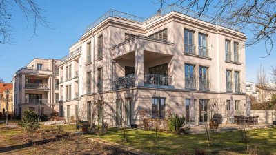 Penthousewohnung mit Wasserblick und Bootsanleger in der Berliner Vorstadt