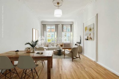 Renoviert & Fahrstuhl! Altbau am Ku’damm: 4 Zimmer!