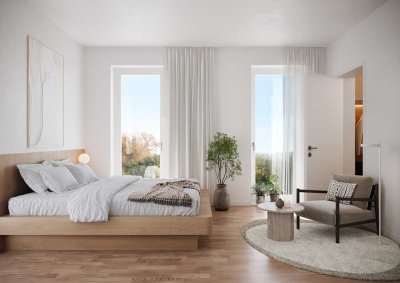 Weißensee: Langhansstr: ERSTBEZUG im NEUBAU ab September 2025: 2-Zimmer-TERRASSEN-Wohnung