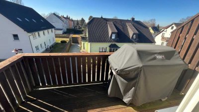 tolle, großzügige 2,5-Zi.-Maisonetten-Whg. mit Balkon + Stellplatz (Küchenmöbel MÖGLICH)