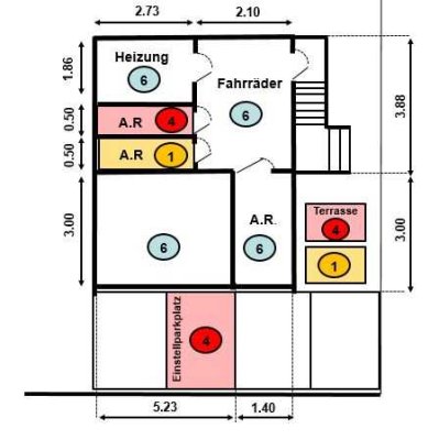 Schöne und modernisierte 4-Raum-DG-Wohnung mit gehobener Innenausstattung mit EBK in Calberlah