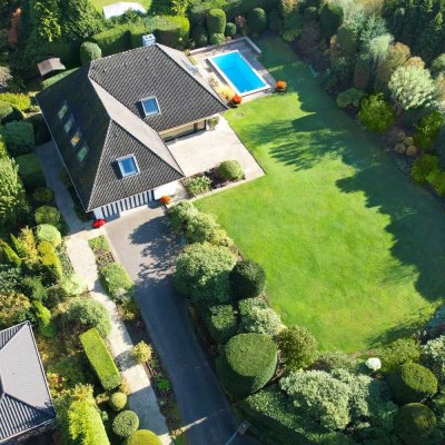 Exklusives Traumdomizil mit Privatpool in malerischer Lage von Bendestorf