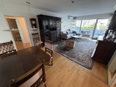 3-Zimmer Wohnung mit Balkon (Hochparterre) im Bismarckviertel, TG-Stellplatz, Klimaanlage - privat